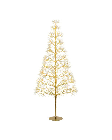 ARBOL DE NAVIDAD CON LUZ RICH CHAMPAGNE 180 CM