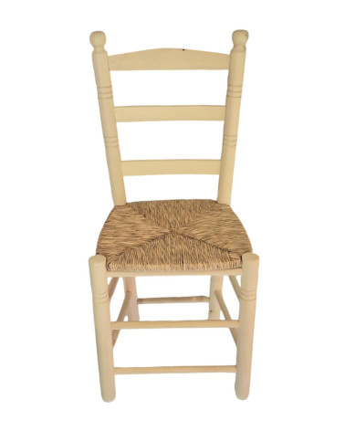 SILLA CATALANA ENEA CRUDO 42X42X45/95 CM
