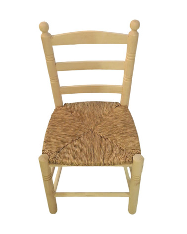 SILLA MEDIANA ENEA CRUDO 38X32X34/70 CM