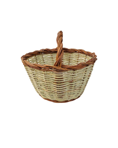 CESTA CAÑA MIMBRE 36X27X25/34 CM