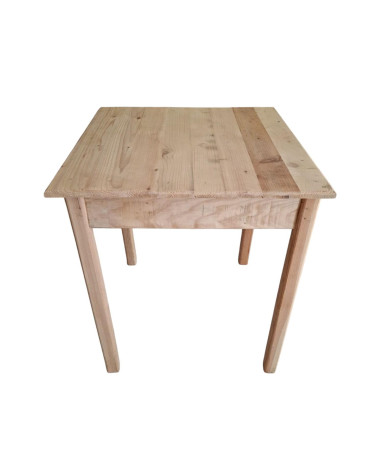 MESA COMEDOR MADERA 70X70X77 CM