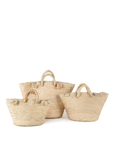 MALETIN PALMA NATURAL S 33X15X16 CM