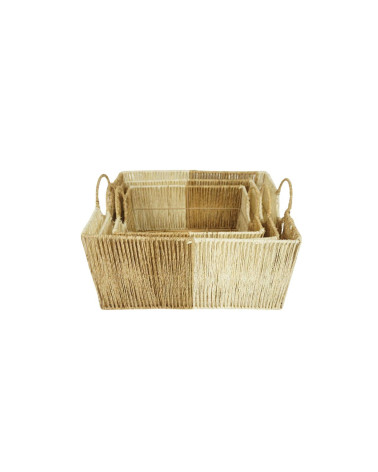 CAJÓN CUERDA BICOLOR 30X25X19 CM