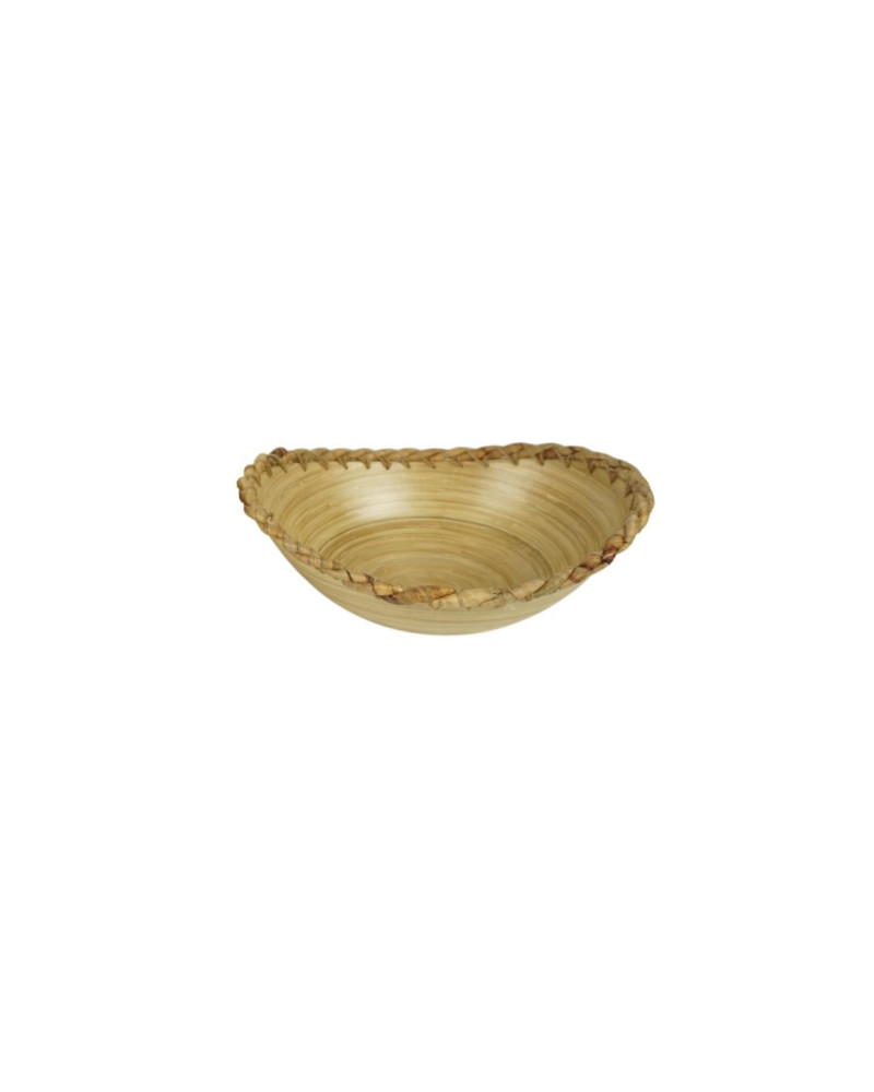 BOWL BAMBÚ OVAL 34X26X11.5 CM