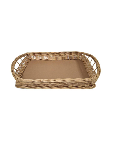 BANDEJA MIMBRE NATURAL F/MADERA 47X33X9