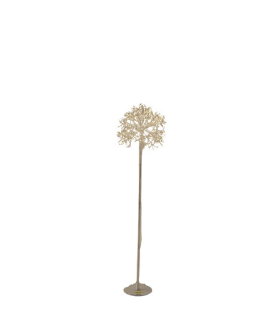 LÁMPARA DE PIE ESFERA LUZ BLANCA D30X110 CM