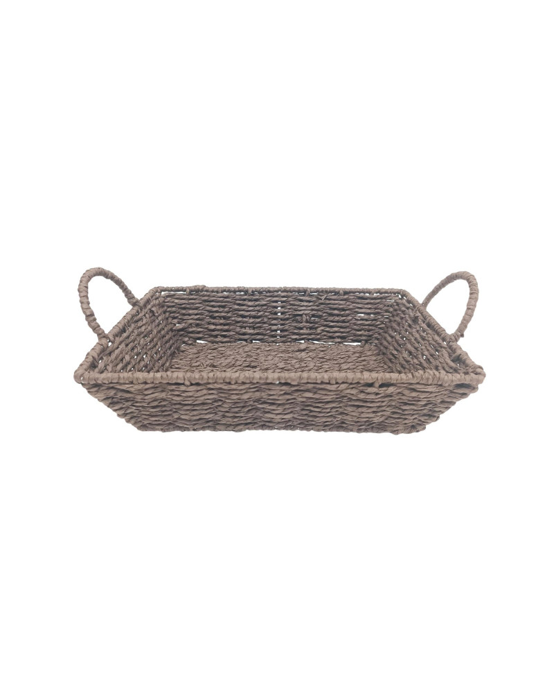BANDEJA CUERDA RECTANGULAR 30X22X12 CM