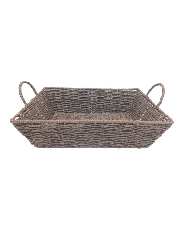 BANDEJA CUERDA RECTANGULAR 43X33X17 CM