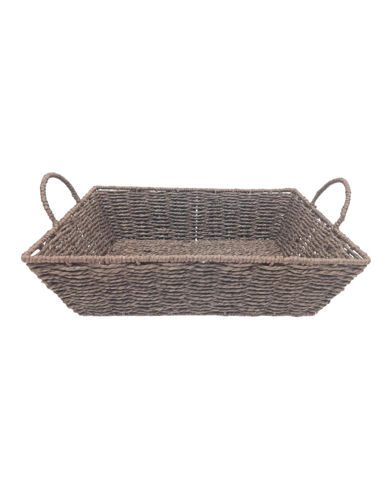 BANDEJA CUERDA RECTANGULAR 43X33X17 CM
