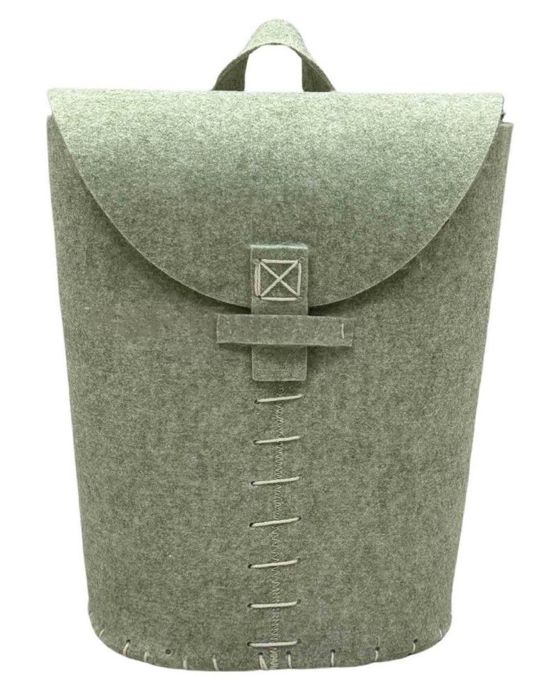 BOLSA FIELTRO VERDE 30X20X40 CM