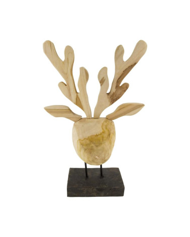 ESCULTURA RENO TEKA 38X14X58 CM