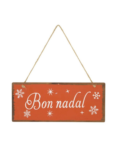 CARTEL MADER BON NADAL 28X0.8X12 CM C/2