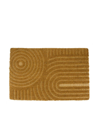 FELPUDO COCO CIRCULOS 59X38X1.5 CM
