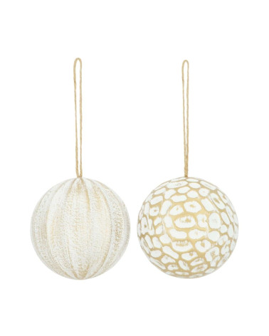 BOLA COLGANTE MADERA 9X9X9 CM A/2