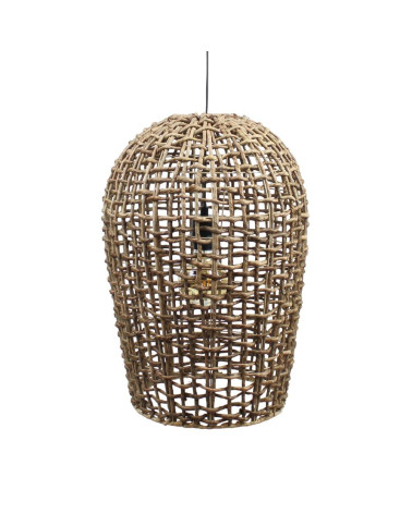 LAMPARA REDONDA NATURAL D38X54 CM