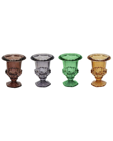 COPA CRISTAL COLOR D17X22 CM SURTIDAS