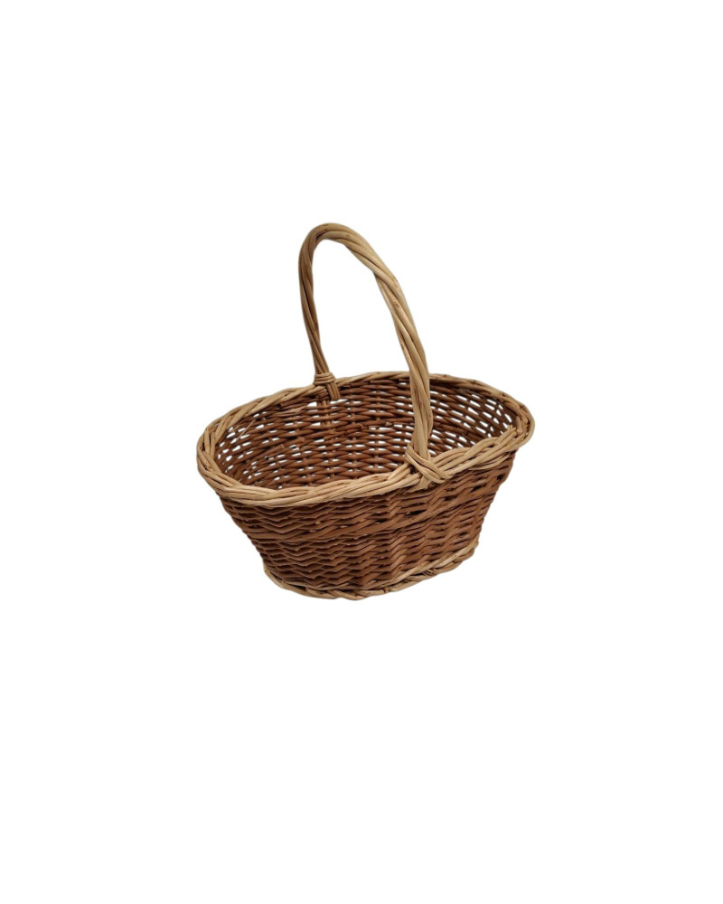 CESTA MIMBRE BICOLOR F/MIM 23X17X11/22 CM