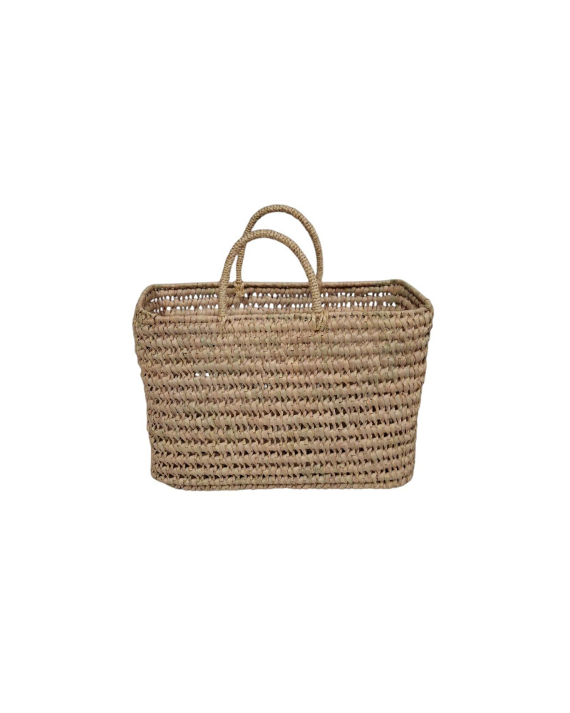 CESTA PALMITO ASAS PITA 35X15X25 CM