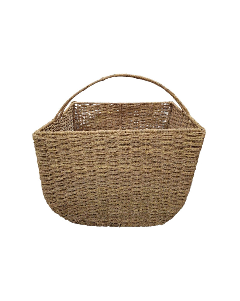CESTA CUERDA METAL ASA 52X50X42 CM