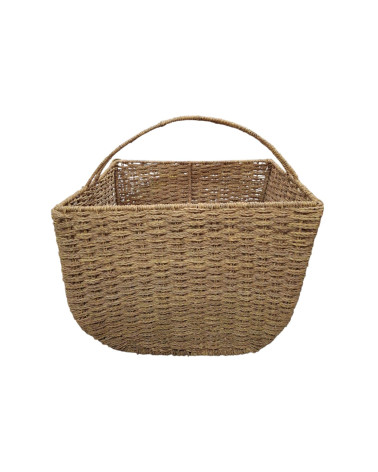 CESTA CUERDA METAL ASA 52X50X42 CM