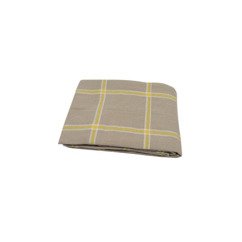 MANTEL ALGODON AMARILLO 140X250 CM