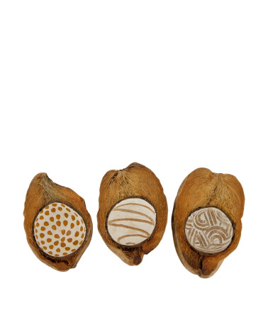 BOWL NATURAL ESMALTADO 9X9X16 CM SURT