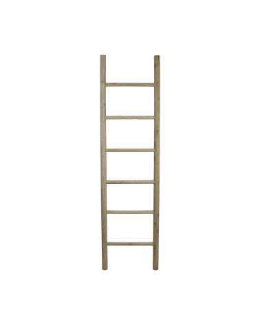 ESCALERA MADERA 40X3.9X148 CM