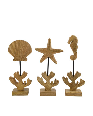 FIGURA MARINERA MADERA 10X5X26 CM SURT