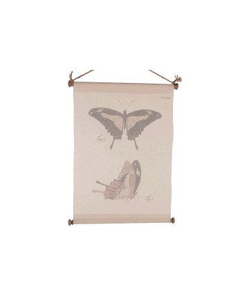 CUADRO COLGADO MARIPOSAS 62X68CM