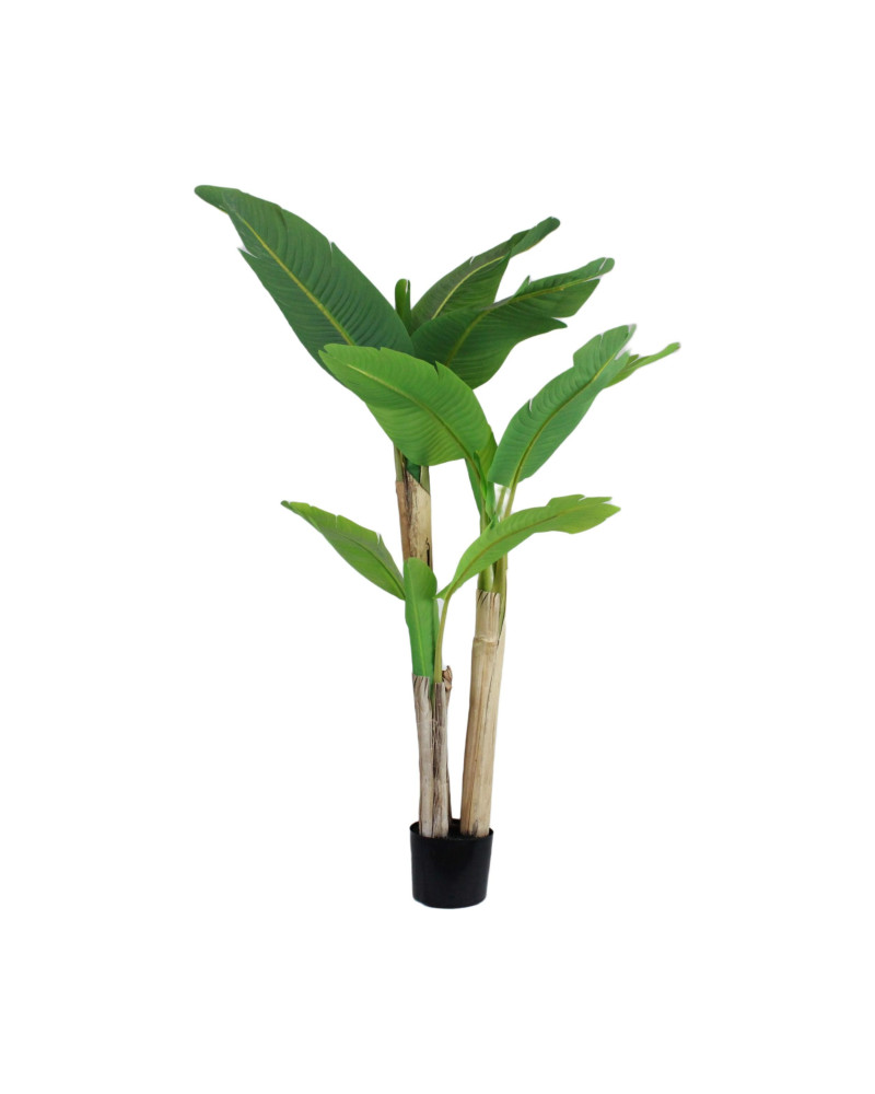 PLANTA ARTIFICIAL BANANA 90X110X150 CM