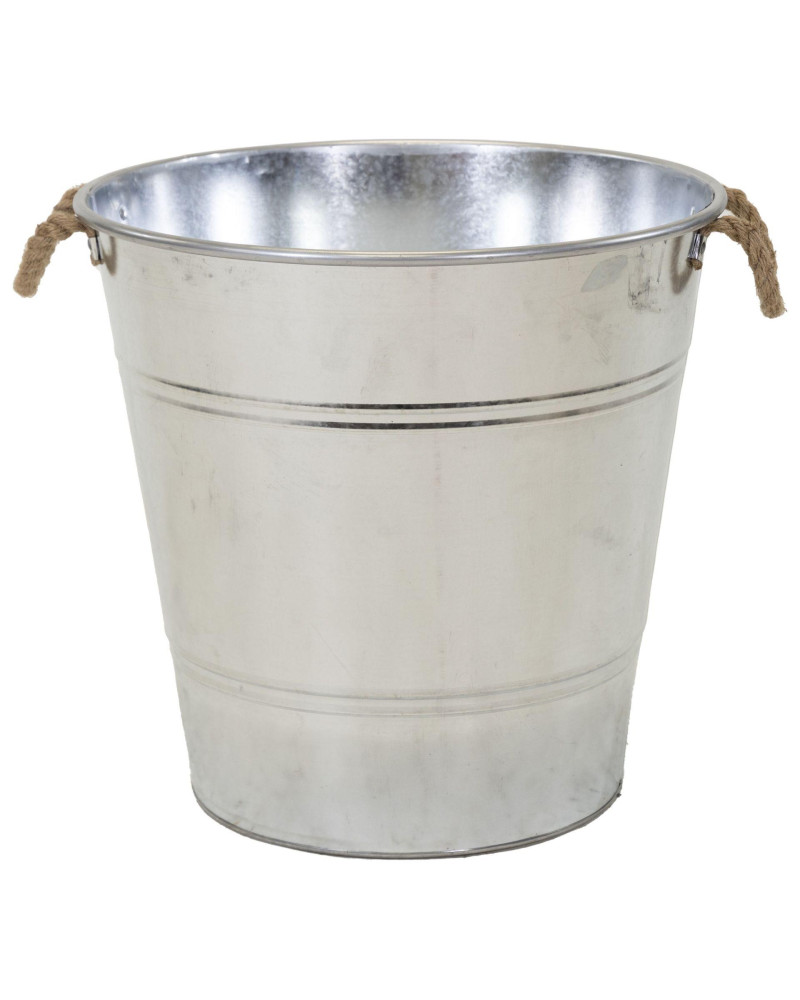 CUBO ZINC ASAS CUERDA D30X27 CM