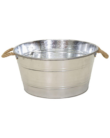 CUBO ZINC ASAS CUERDA D40X19 CM