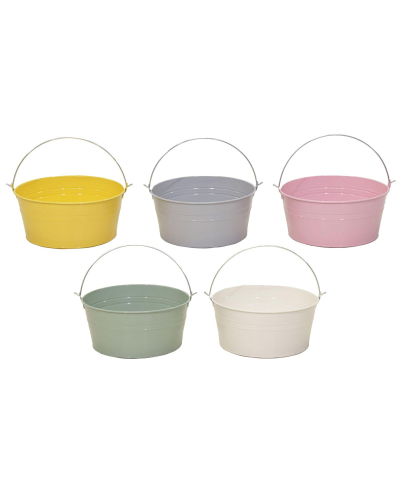 CUBO METAL COLORES SURTIDOS D32X15 CM