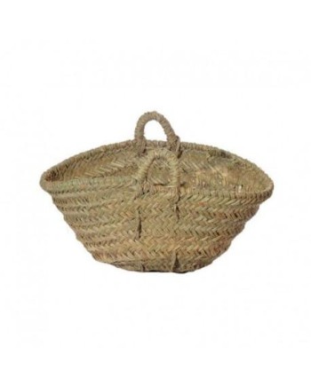 LEÑERO ESPARTO REDONDO PEQUEÑO D43X18 CM