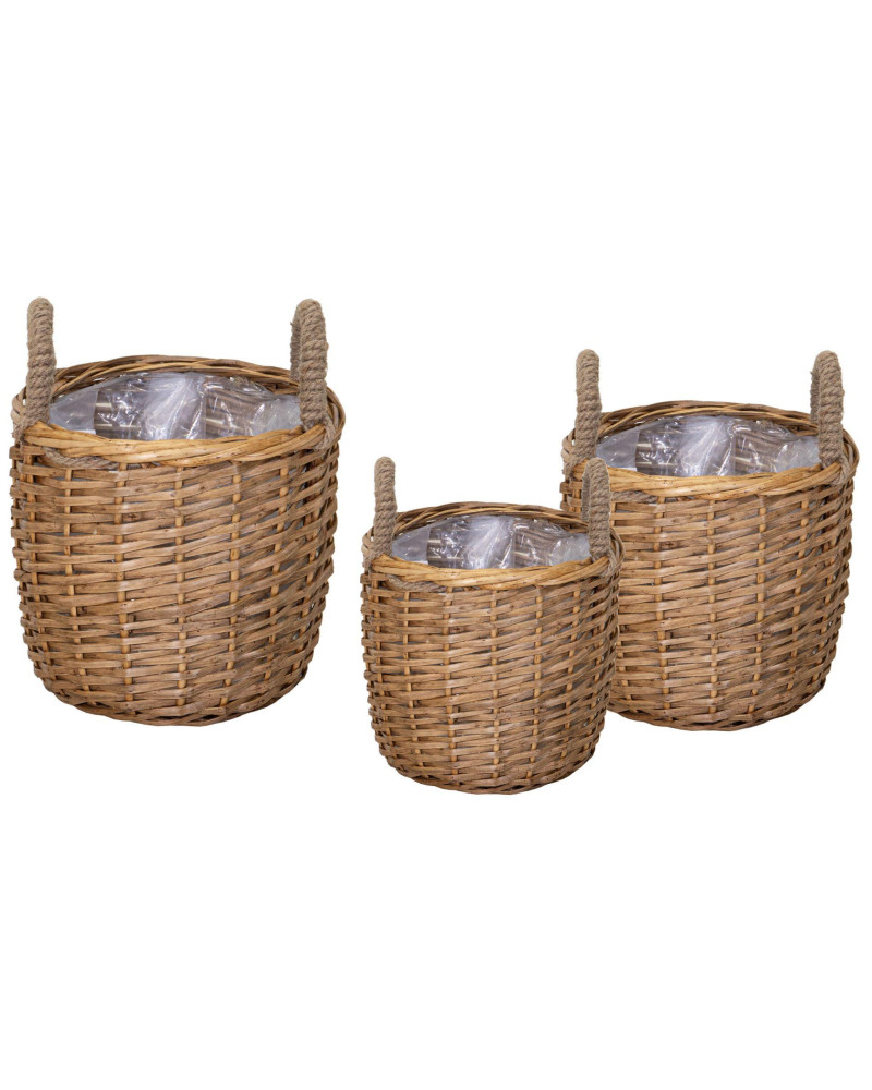 CESTA MIMBRE NATURAL REDONDA D37X31 CM