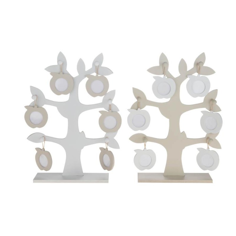 ARBOL FAMILIAR PORTAFOTO MANZANA 28X7X38 CM