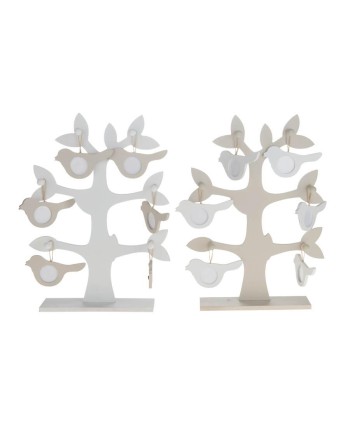 ARBOL FAMILIAR PORTAFOTO PÁJARO 28X7X38 CM