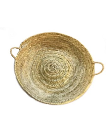 BANDEJA PALMA REDONDA ASAS PITA D55 CM APROX.