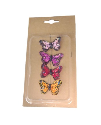 MARIPOSA 4,5 CM 4 PZS