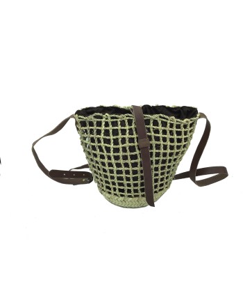 BOLSO CALADO FORRADO BROCHE 26X23,5