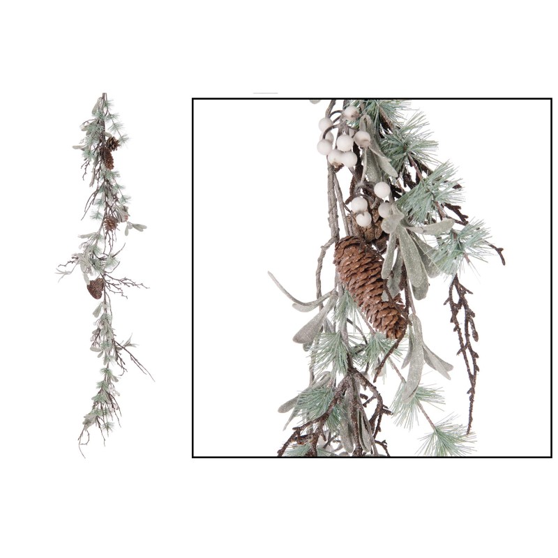 GUIRNALDA ACEBO / PINO ARTIFICIAL 120 CM