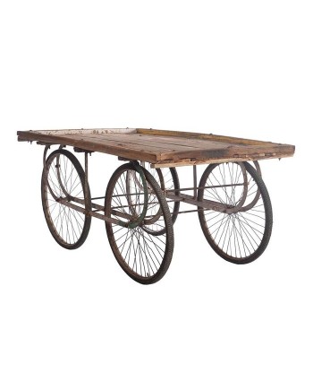 CARRO MADERA VINTAGE 160X100X80 CM