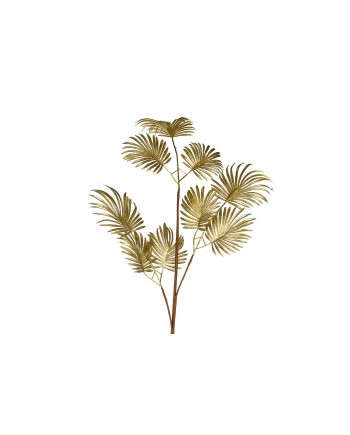 RAMA HOJAS DE PALMA ARTIFICIAL DORADA 90 CM