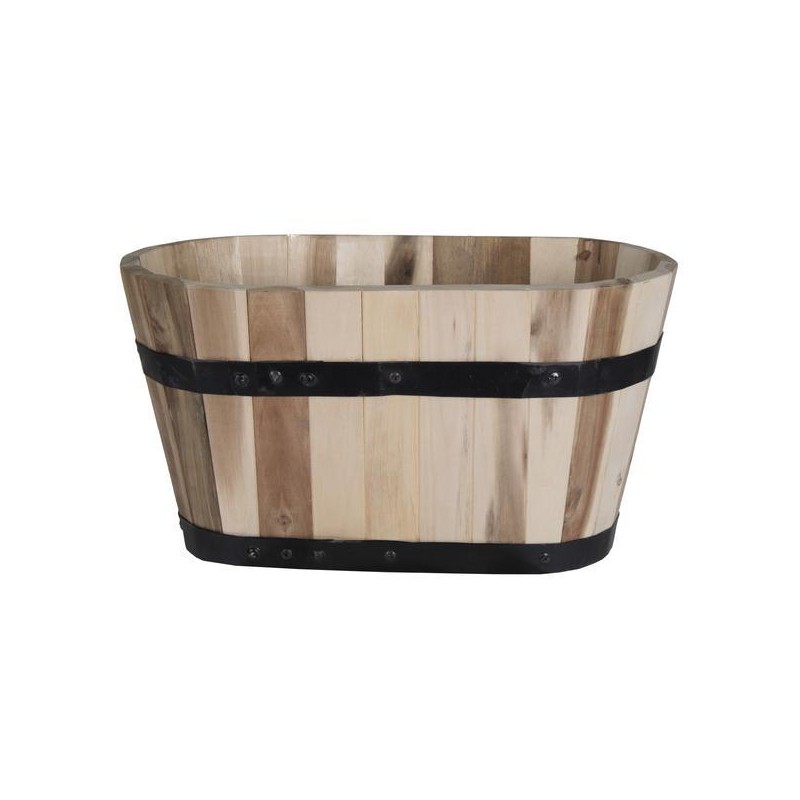 BARRIL ACACIA OVAL 46X26X24
