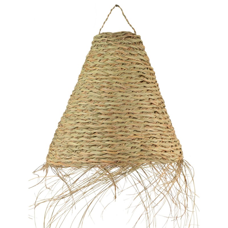 LAMPARA ESPARTO TUPIDA D30X30 CM