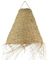 LAMPARA ESPARTO TUPIDA D30X30 CM