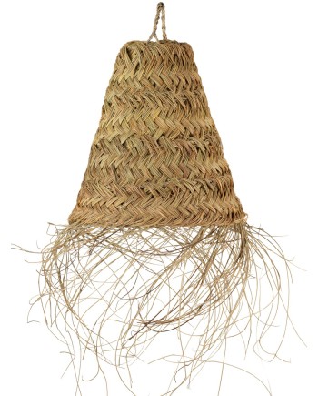 LAMPARA ESPARTO CONO D40X40 CM
