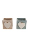 CAJÓN MADERA CORAZÓN 12X12X12 CM 1PC A/2