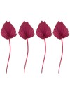 HOJA DE PALMA ROSA 30/37X8X0.5 CM 4 PZS