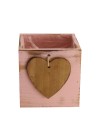 CAJÓN MADERA CORAZÓN ROSA 10X10X10 CM